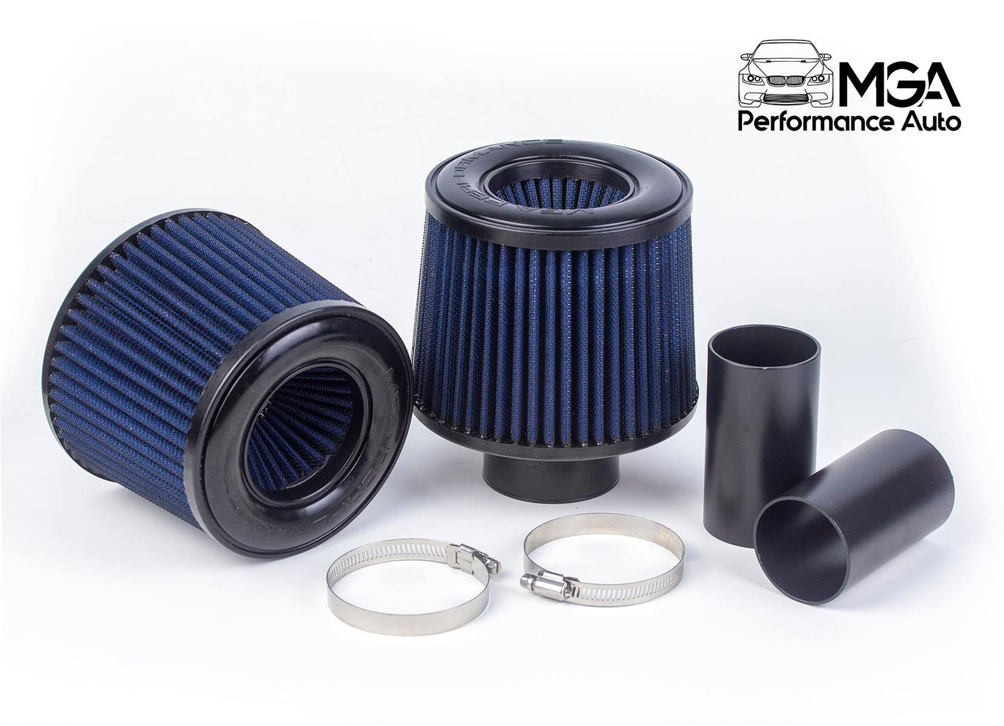 MGA Performance BMW N54 Dual Cone Intakes DCI